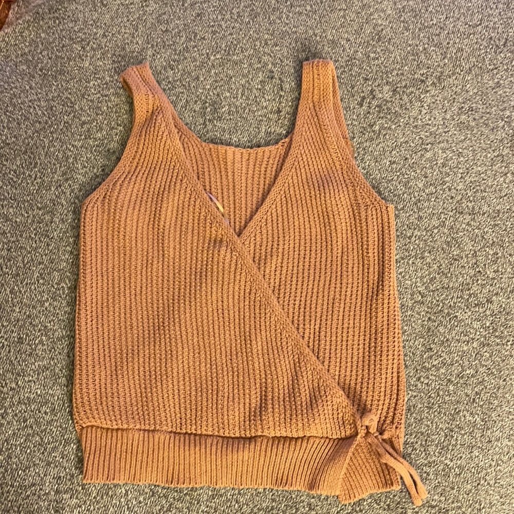 Knit tank-top